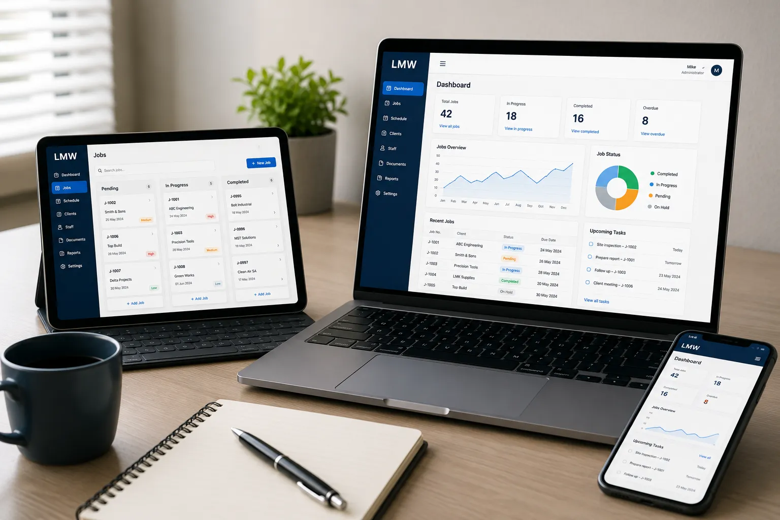 app development Gauteng custom business systems dashboard